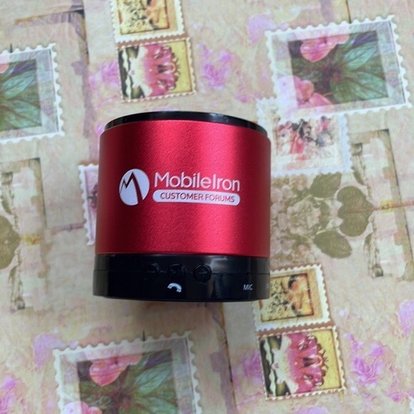 Mobile Iron Mini Wireless Speaker, Portable Bluetooth Speaker with HD Sound - Picture 2 of 8